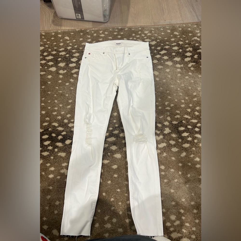Hudson misuse super skinny ankle jeans